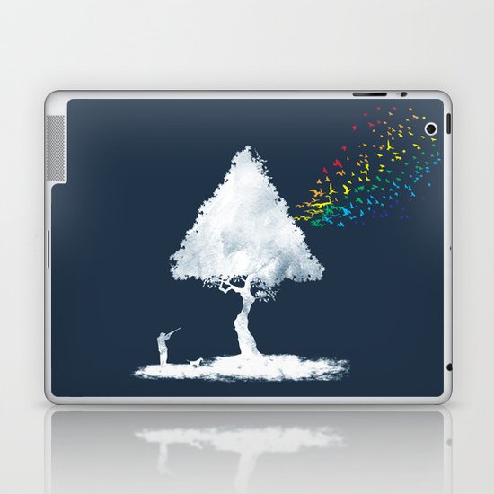 colourful hunting Laptop & iPad Skin