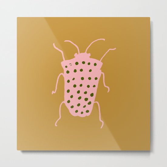 arthropod mustard Metal Print