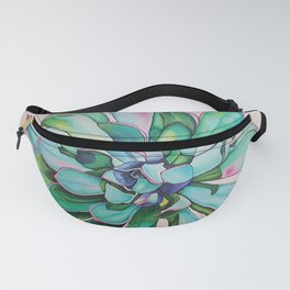 Cactus Oil Painting Fanny Pack