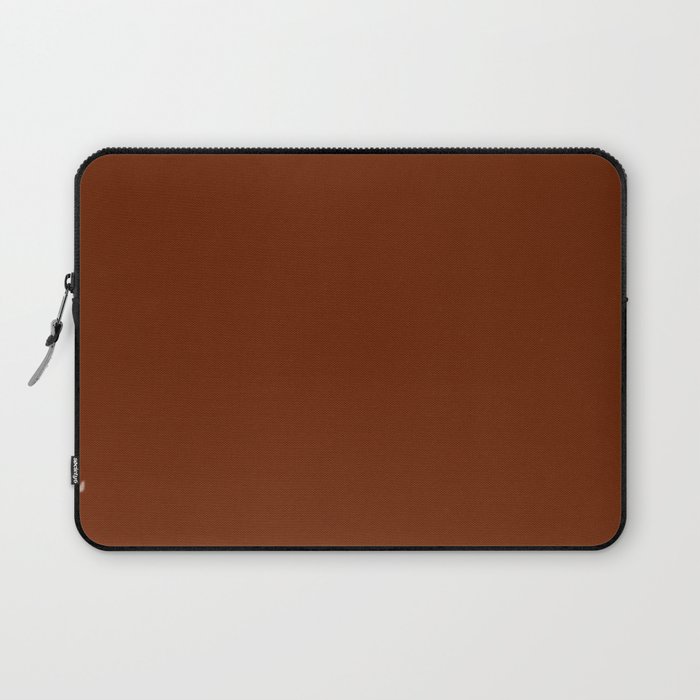 Rough Pigtoe Pearly Mussel Brown Laptop Sleeve