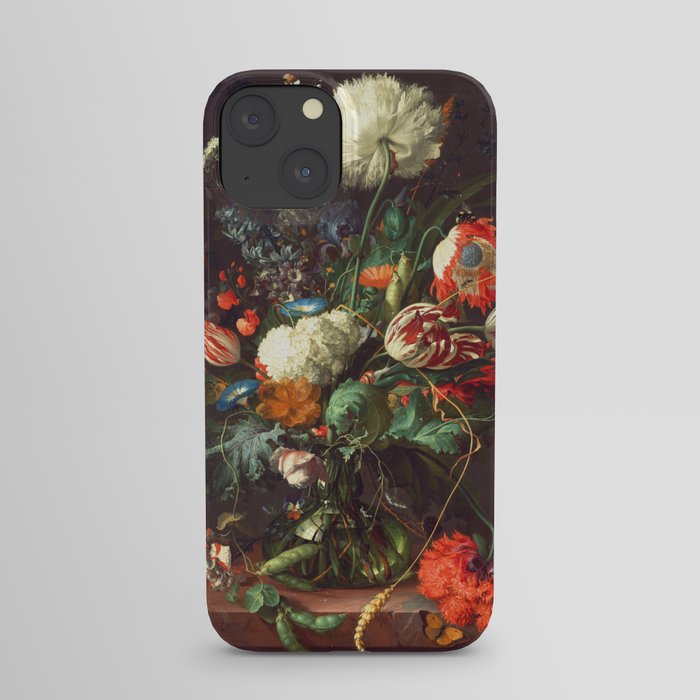 Vase of Flowers II - de Heem iPhone Case