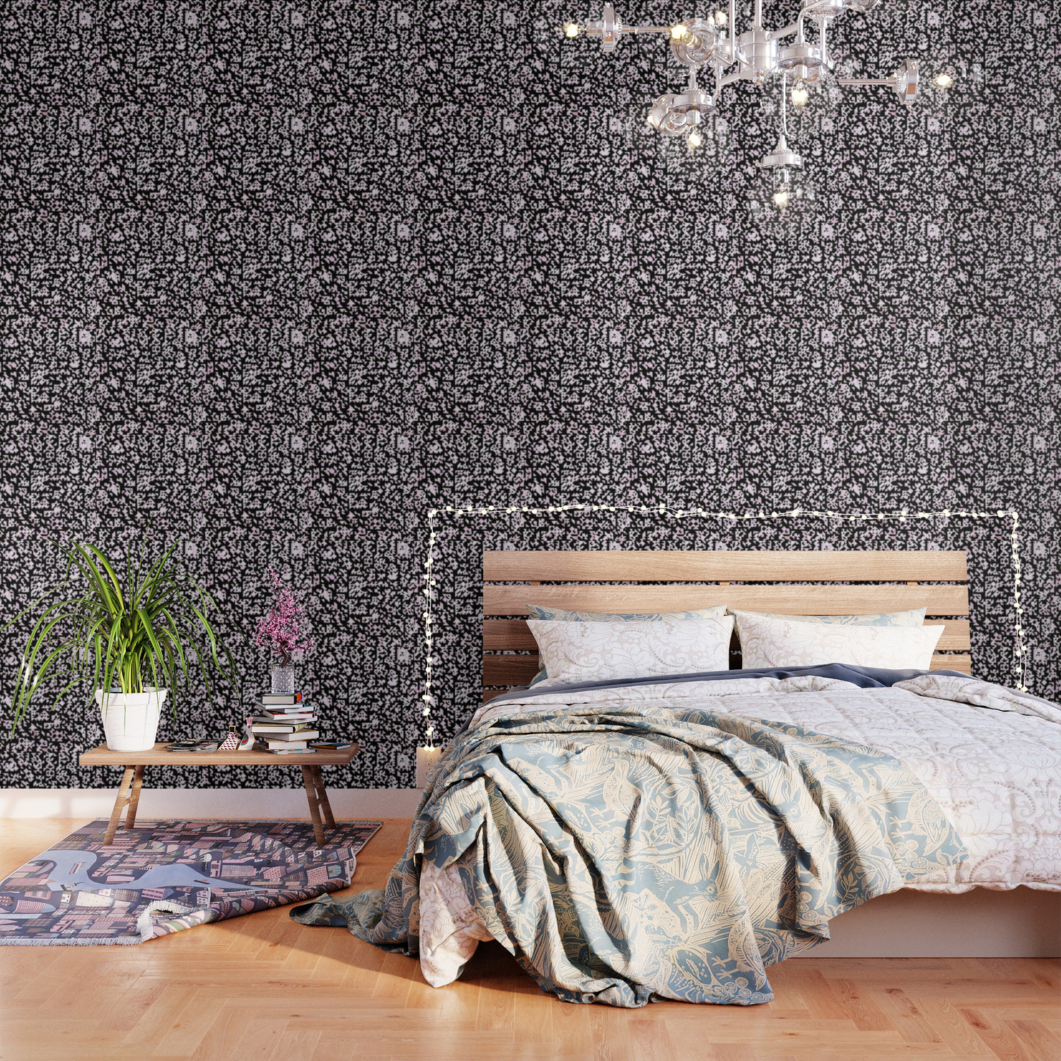 Inverted Black And White Randomness Wallpaper By Gavlart Society6