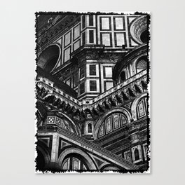 Arquitectonic game of Dumo di Florence Canvas Print