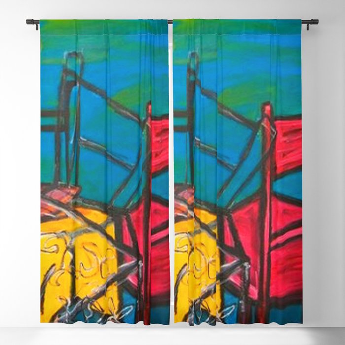 Celebrations #society6 #decor #buyart  36" x 64" Oil on hand stretched canvas Blackout Curtain