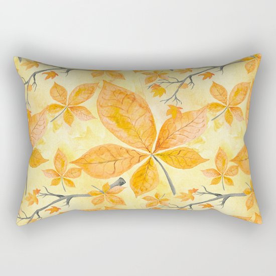 Autumn leaves #11 Rectangular Pillow