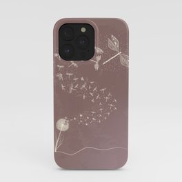 Dandelion's metamorphosis iPhone Case