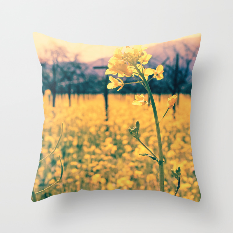 Bye Bye Winter Hello Spring Throw Pillow By Graphictabby Society6