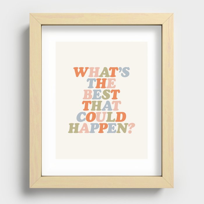 Recessed Framed Print