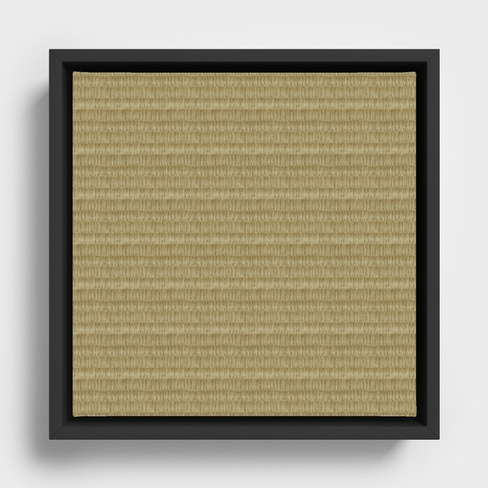 8 Bit Pixel Tatami Mat 畳 Framed Canvas