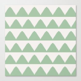 Geometric Pyramid Pattern XIX Canvas Print