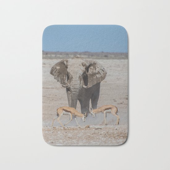 Elephant Safari Bath Mat