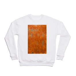 Rust metal texture background Crewneck Sweatshirt