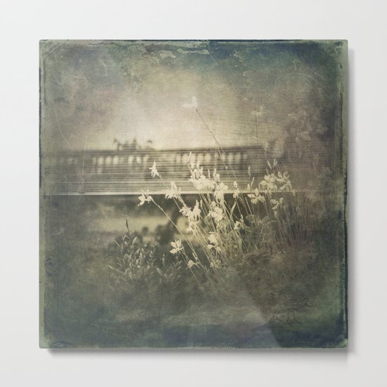 Vintage Garden Metal Print