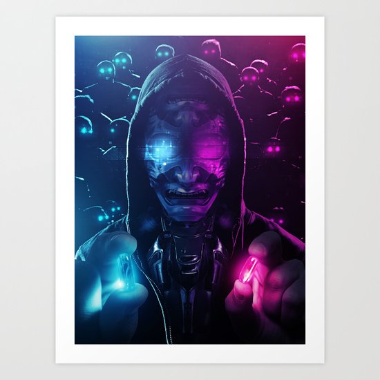 Subsiding Side Effect Art Print