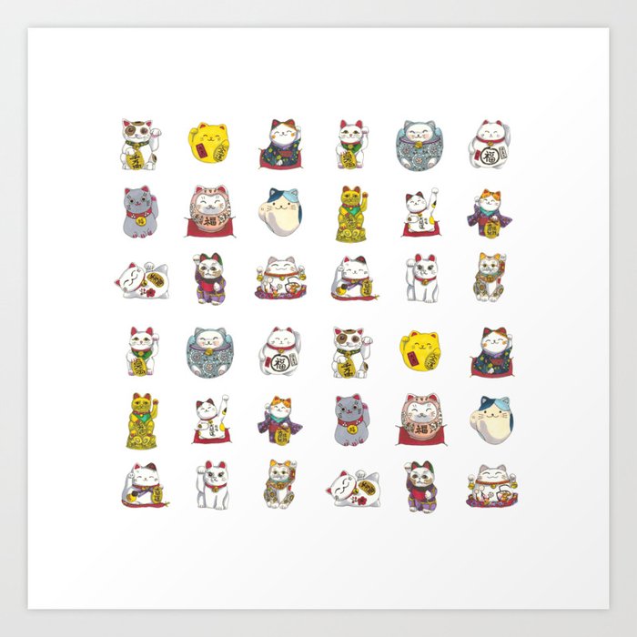 Tiny sales lucky cat