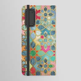 Gilt & Glory - Colorful Moroccan Mosaic Android Wallet Case