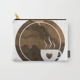 Coffee brings the passion - I love Coffee Carry-All Pouch