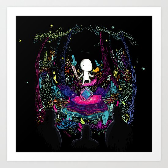 Light Art Print