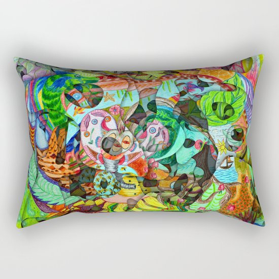 Everything in life is treasure if we learn to change the measure Rectangular Pillow
