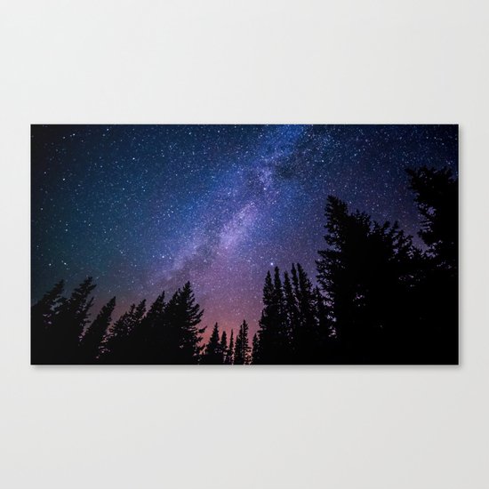 colourful universe Canvas Print