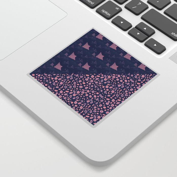 Manta Eagle Ray pattern Sticker