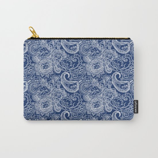 Paisley Pug Carry-All Pouch