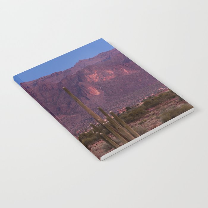 Desert Cactus, Grand Canyon, Arizona, Full Moon Notebook