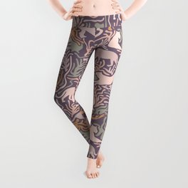 Big Cats and Fishes Leggings