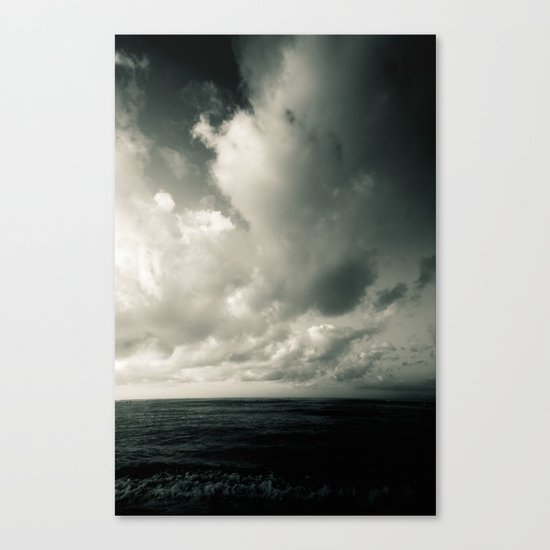 summer ver.greenblack Canvas Print