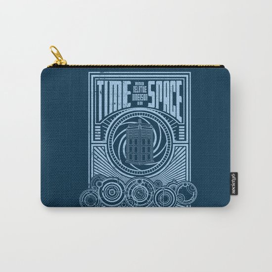 Time and Space Carry-All Pouch