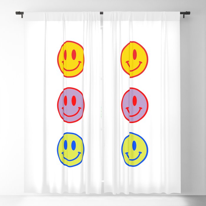 Smileys Obsessed #3 Blackout Curtain