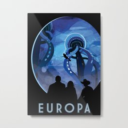 NASA - Europa - Space Poster - Space Prints - Space Travel Metal Print | Vintageprints, Marstravel, Spaceart, Outerspace, Spacedecor, Spacegifts, Nasaprint, Sciencedecor, Nasaposter, Carlsagan 