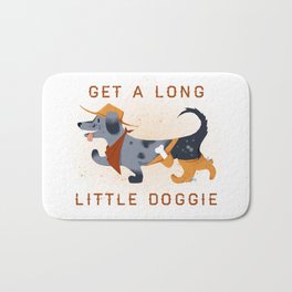 Get A Long Little Doggie Bath Mat