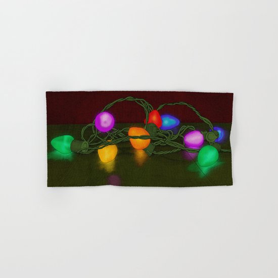 All Lit Up Hand & Bath Towel