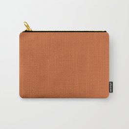 Burnt Orange Carry-All Pouch