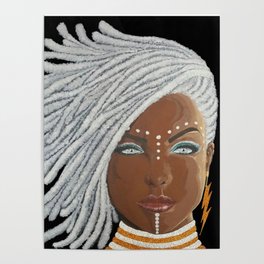 African Goddess Poster