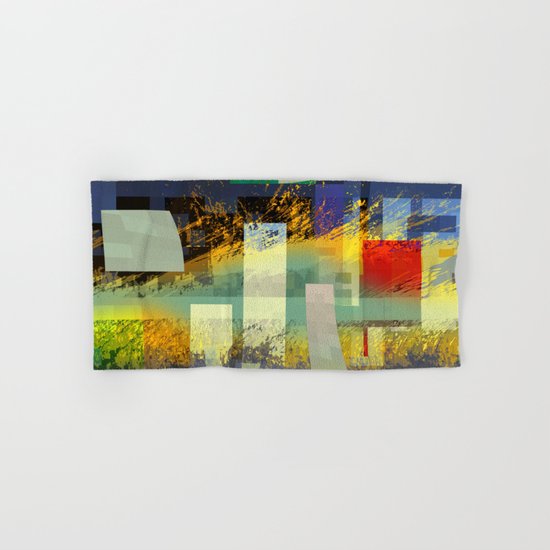 internal struggle 1f Hand & Bath Towel