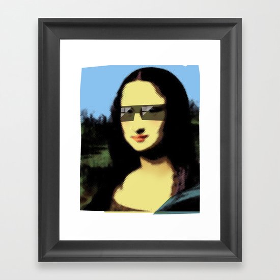 Mona Lisa Framed Art Print