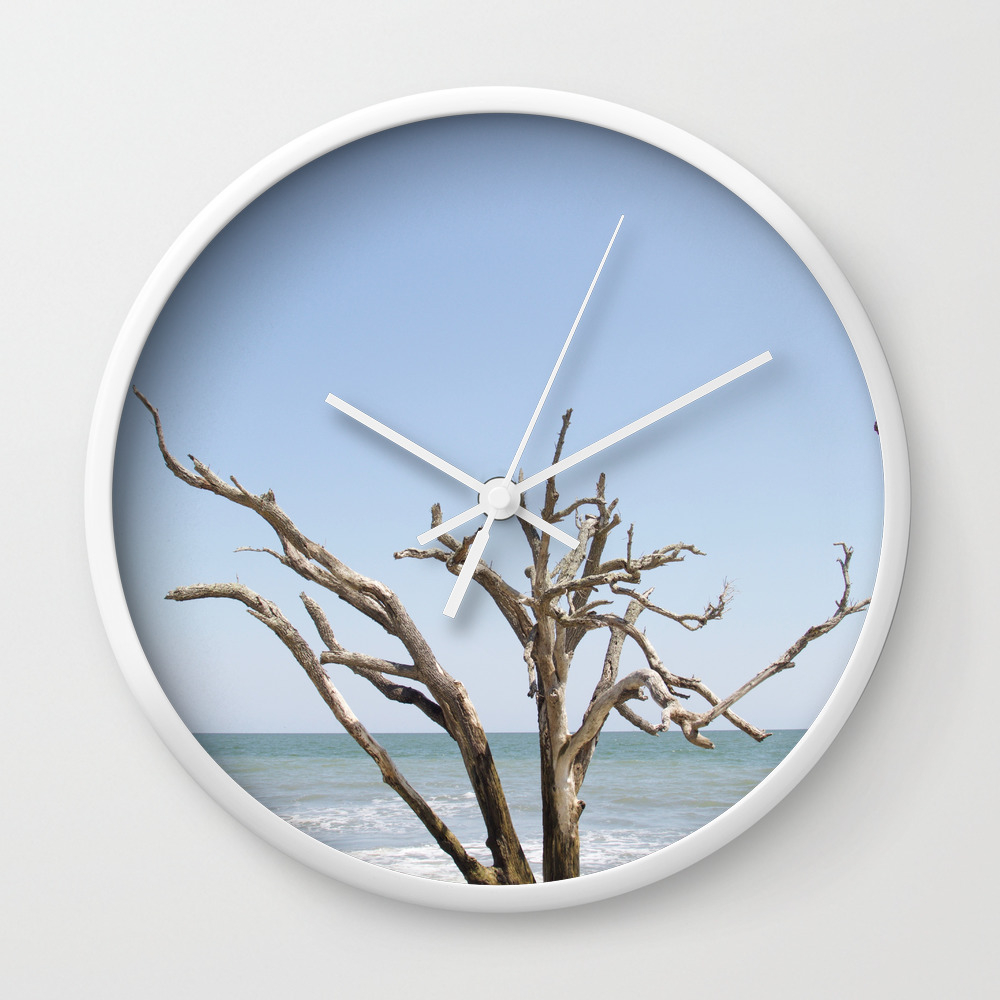 Customizable driftwood clocks from zazzle. society6