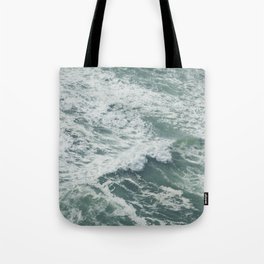 Seafoam — Ocean Nature Photograph Tote Bag