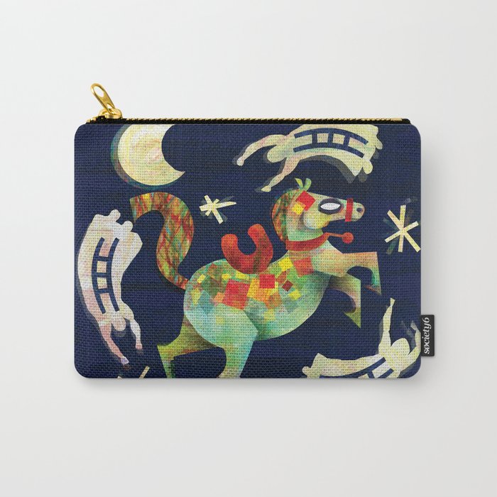 Night Horse Carry-All Pouch
