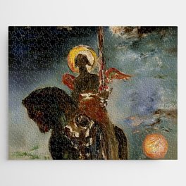 “The Angel of Death” by Gustave Moreau Jigsaw Puzzle