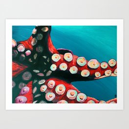 Movement I (The Octopus) Art Print