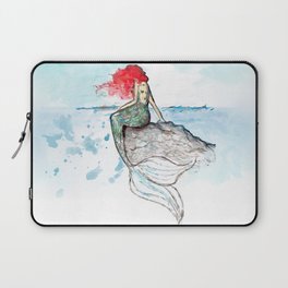 Mermaid - watercolor version Laptop Sleeve