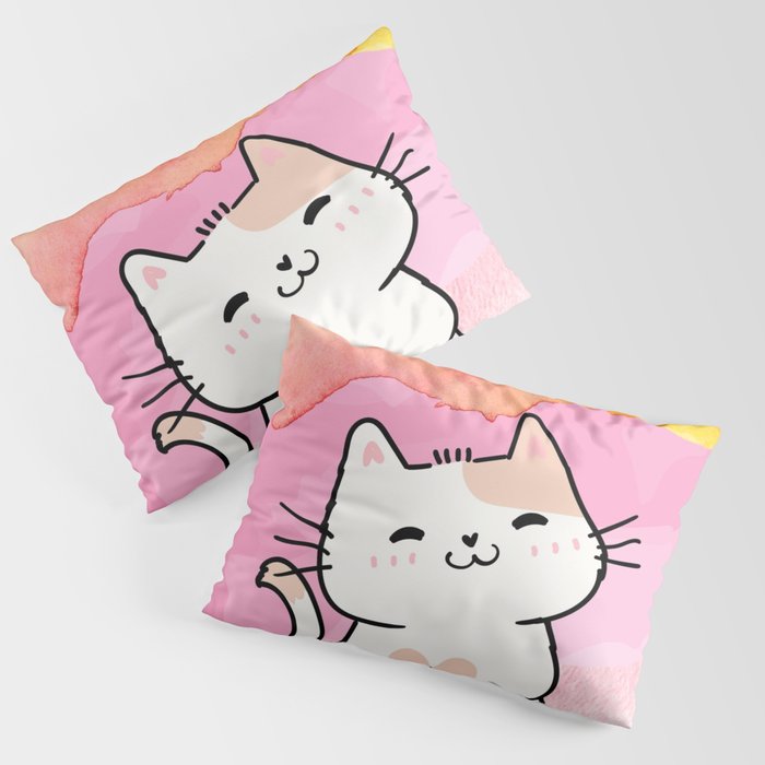 Cute Cats Pillow Sham