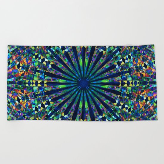 Kaleidoscope Beach Towel