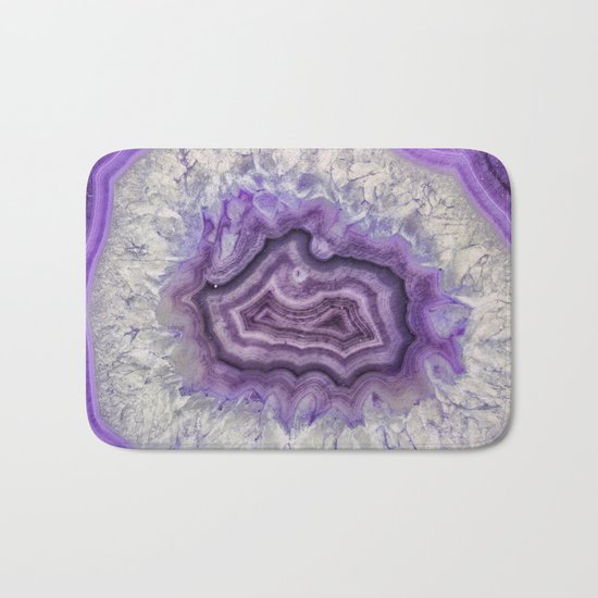 Colorful agate Bath Mat