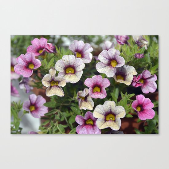 Floral summer cocktail Canvas Print