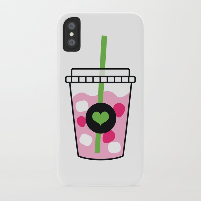 Pink Drink iPhone Case
