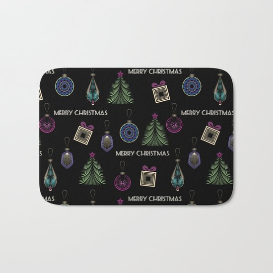 Getting ready for Christmas. Gifts! Bath Mat